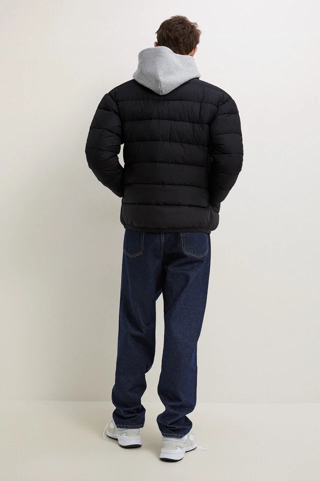 $89.90 ZARA Men's Hooded Puffer Jacket Black 3918/312/800 Size L - Image 4 of 4