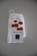 baby GAP I Pair Novelty Halloween Crew Socks size 6-12 months New