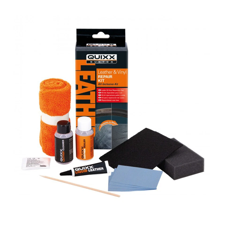 Kit de reparation pour cuir noir quixx