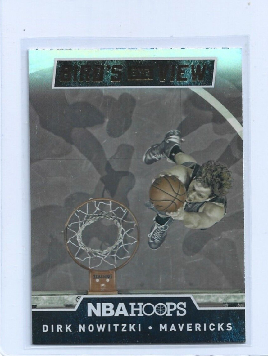 Dirk Nowitzki 2015-16 Hoops Birds Eye View #9-Dallas Mavericks
