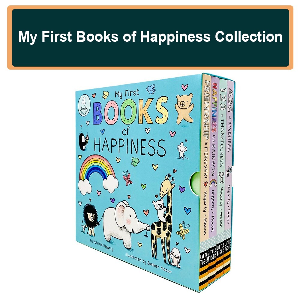 Patricia Hegarty My First Books of Happiness 4 Books Collection Box Set Friendsh