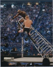 Christian / Shelton Benjamin Wrestling Signed 8x10 Photo Autographed w/ Leaf COA