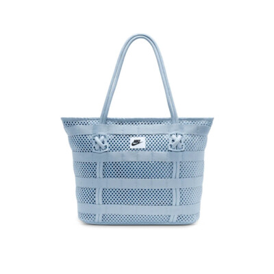 Nike Light Blue AF-1 Sportswear Small Tote Bag AF1 Cord Woven