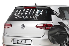 Heck Spoiler Flügel Tuning Wing Carbonlook für VW Golf 7 Basis HF794-C