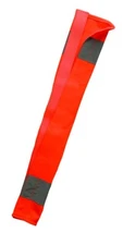 OccuNomix LUX-900-O Hi-Viz Orange Seat Belt Cover w/ Reflective Tape