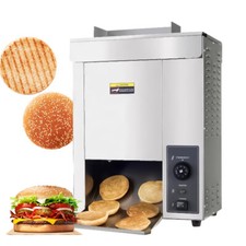 Commercial Toaster Oven Vertical Electric Burgers Bun Bread Heating Machine