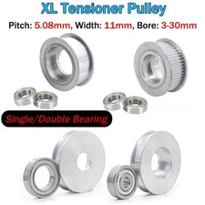 XL 12-40 Teeth Timing Belt Pulley Tensioner Pulley Pitch 5.08mm Slot Width 11mm