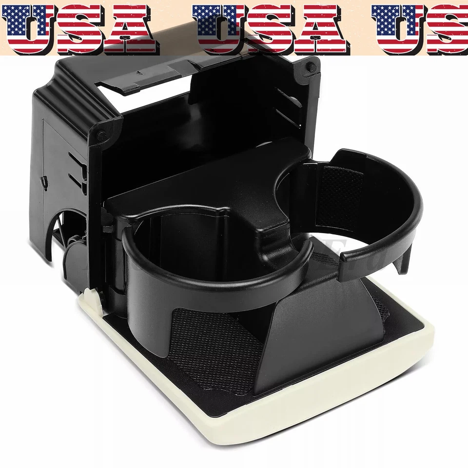 Se adapta a Subaru Legacy Outback 2005 2006-2009 consola trasera beige conjunto portavasos Foto 2 de 4