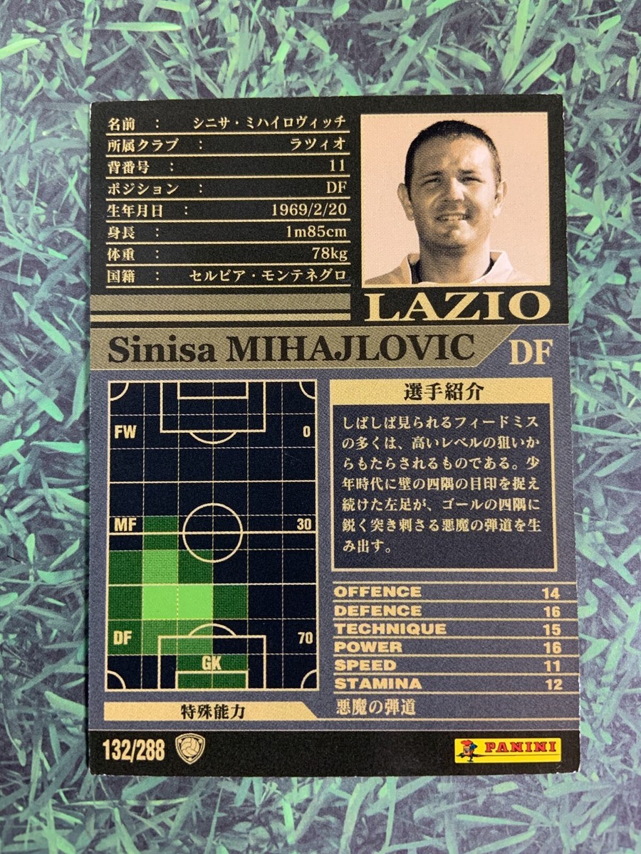 スポーツゲーム(野球盤等) WCCF 02-03 LE ソフトボール用【グローバルエリート】Hselection SIGNA【捕手