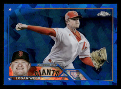 2023 Topps Chrome Sapphire Edition Logan Webb | eBay