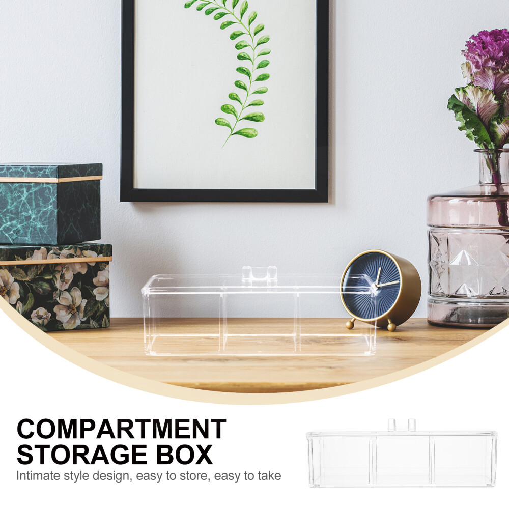 Hair Accessories Organizer Box for Girls Acrylic Scrunchy Display with