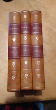 ROB ROY, 3rd EDITION, 3 VOLUMES leather bound 