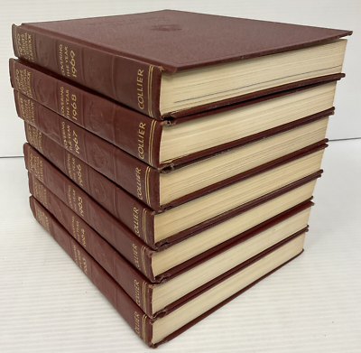 Vintage Colliers Encyclopedia Yearbooks Set of 34 ~ Covers Years