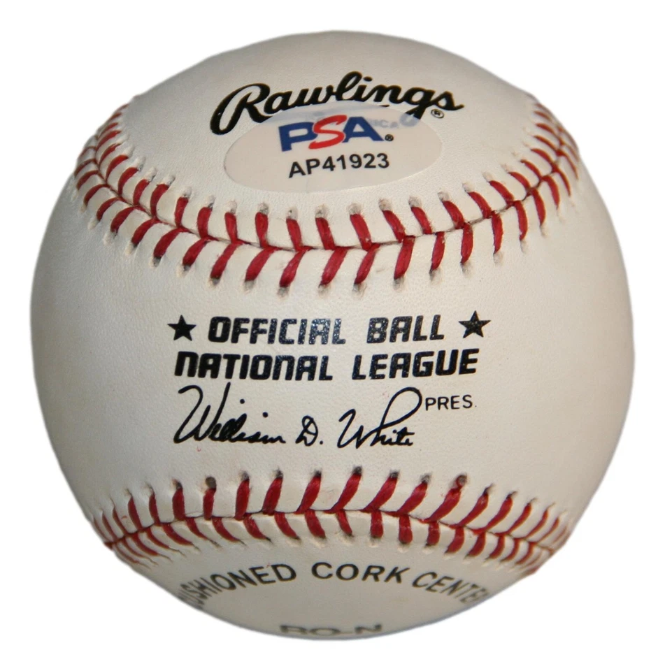 Al Lopez Autographed Official National League Baseball PSA/DNA Dodgers - Image 2 of 2