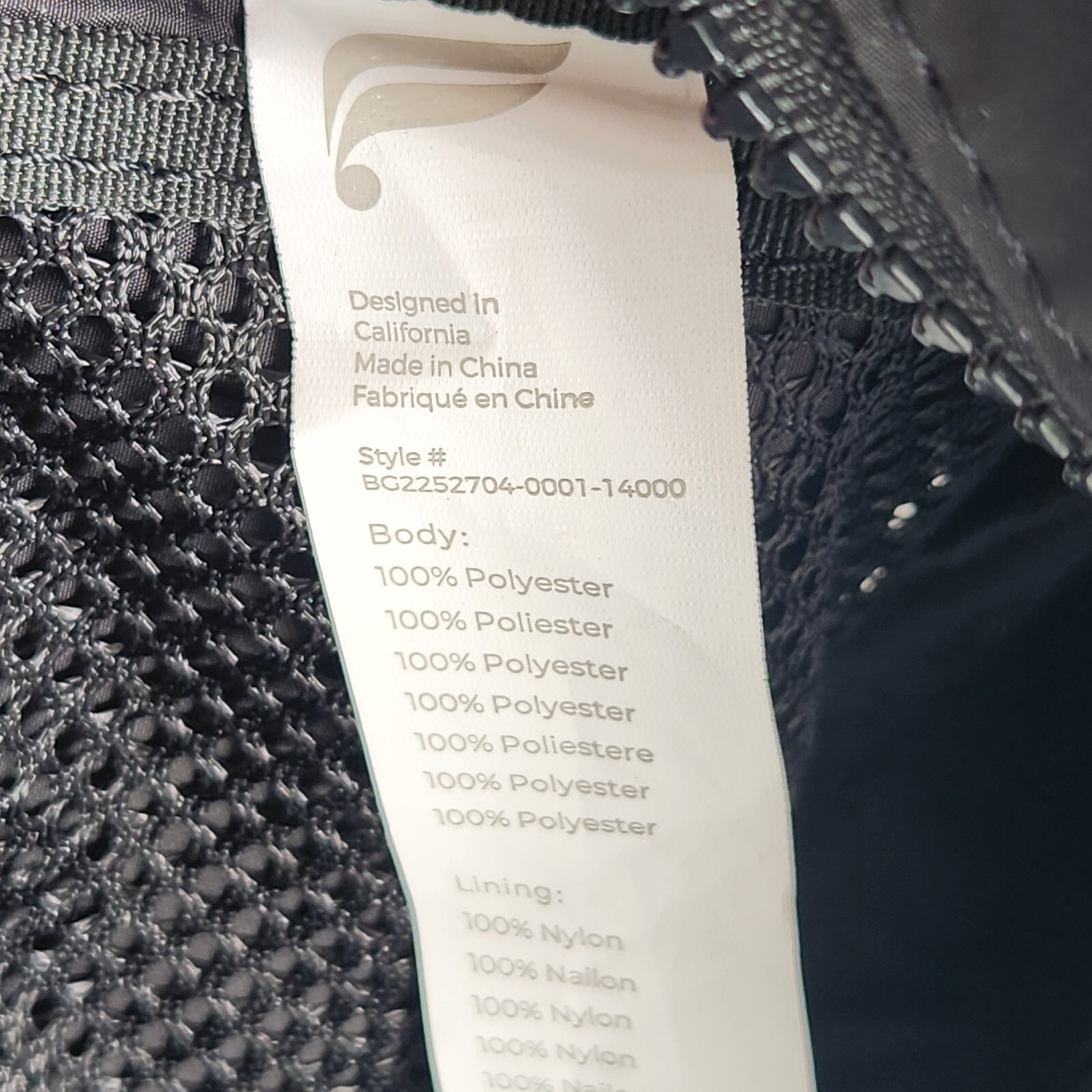 Fabletics Black Mini Backpack Converts To Crossbo… - image 15