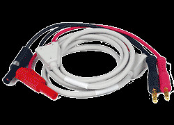 Arbiter Systems 6 Ft. Shrouded Banana to Unshrouded Banana Cable