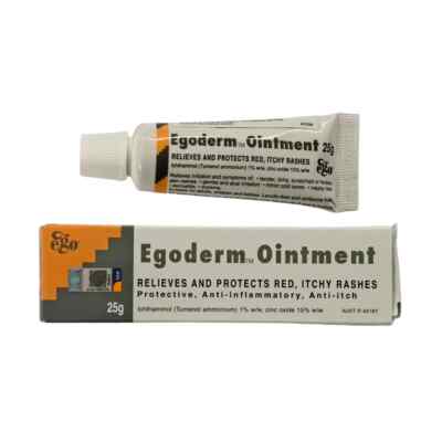 Egoderm Ointment Reduce Red, Itchy Rashes For Eczema Dermatitis Dry Skin 25g X 1