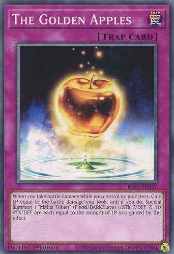 The Golden Apples - EGS1-EN037 - Common Yugioh | eBay