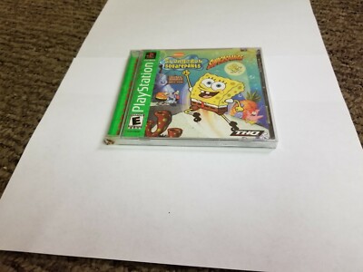 SpongeBob SquarePants: SuperSponge (Sony PlayStation 1, 2001) ps1 new