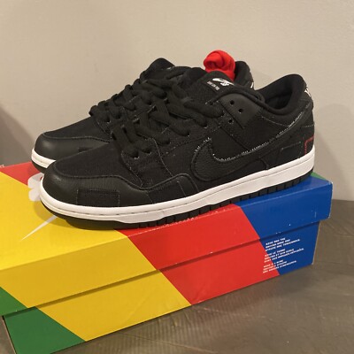 Size 8 - Nike Wasted Youth x Dunk SB Low Black Denim 194957803897