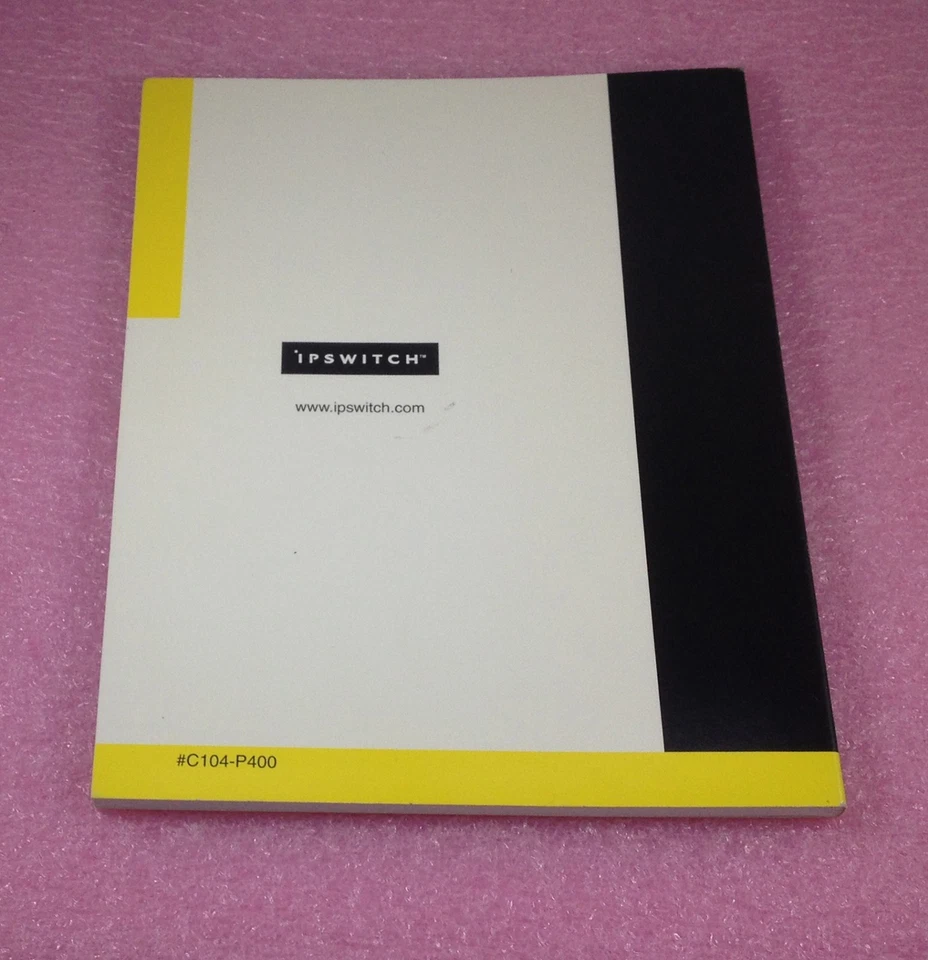 SERVIDOR IPSWITCH WSFTP VERSIÓN 3.1 - GUÍA DEL USUARIO - DESDE 2002 Foto 4 de 4