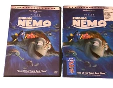 Finding Nemo Dvd Children Two Disc Collector's Edition Walt Disney Pixar Sleeve