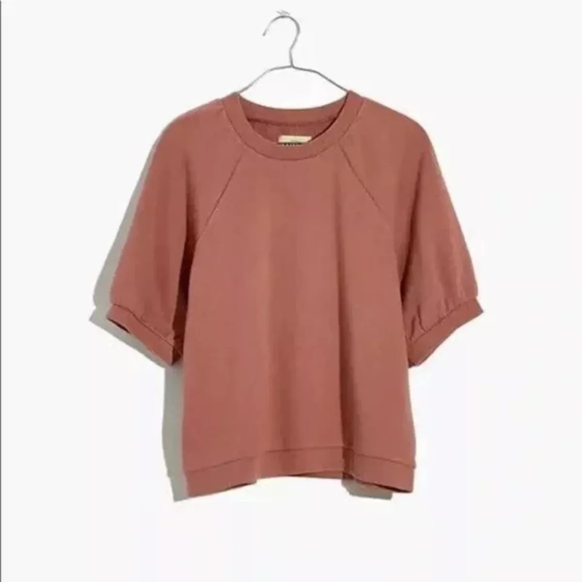 Madewell puff sleeve sweatshirt sales