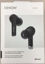 Denon True Wireless In-Ear Headphones AH-C830NCW Black from japan USED