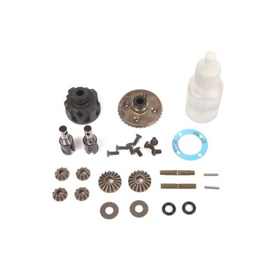 Team Losi Racing Front/Rear Diff Complete Metal 22X-4 TLR332086 Elec Car/Truck
