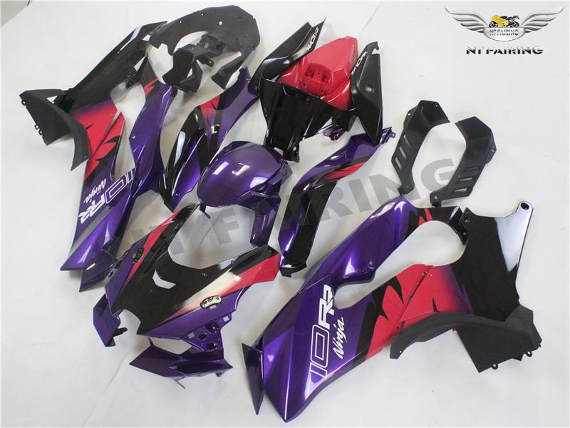 FT Injection Purple Red Fairing Fit for Kawasaki 2021-2025 FT Injection Purple Red Fairing Fit for Kawasaki 2021-2025