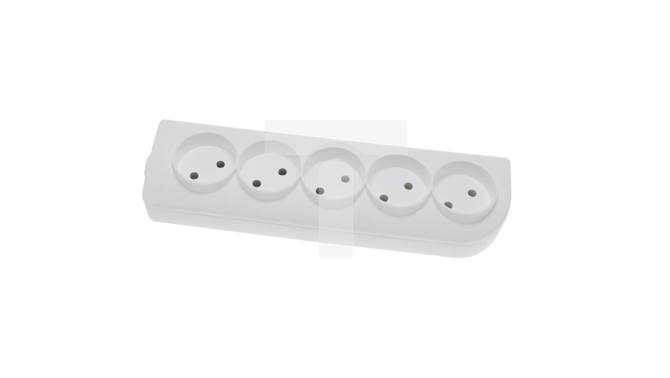 5-way splitter for extension cable, white GN-5 /T2UK
