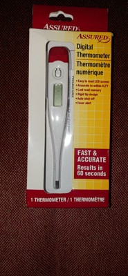 ASSURED LCD DIGITAL THERMOMETER
