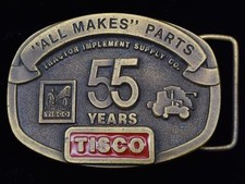 Tisco Tractor Implement Supply Co. 1992 55 Years Vintage Belt Buckle