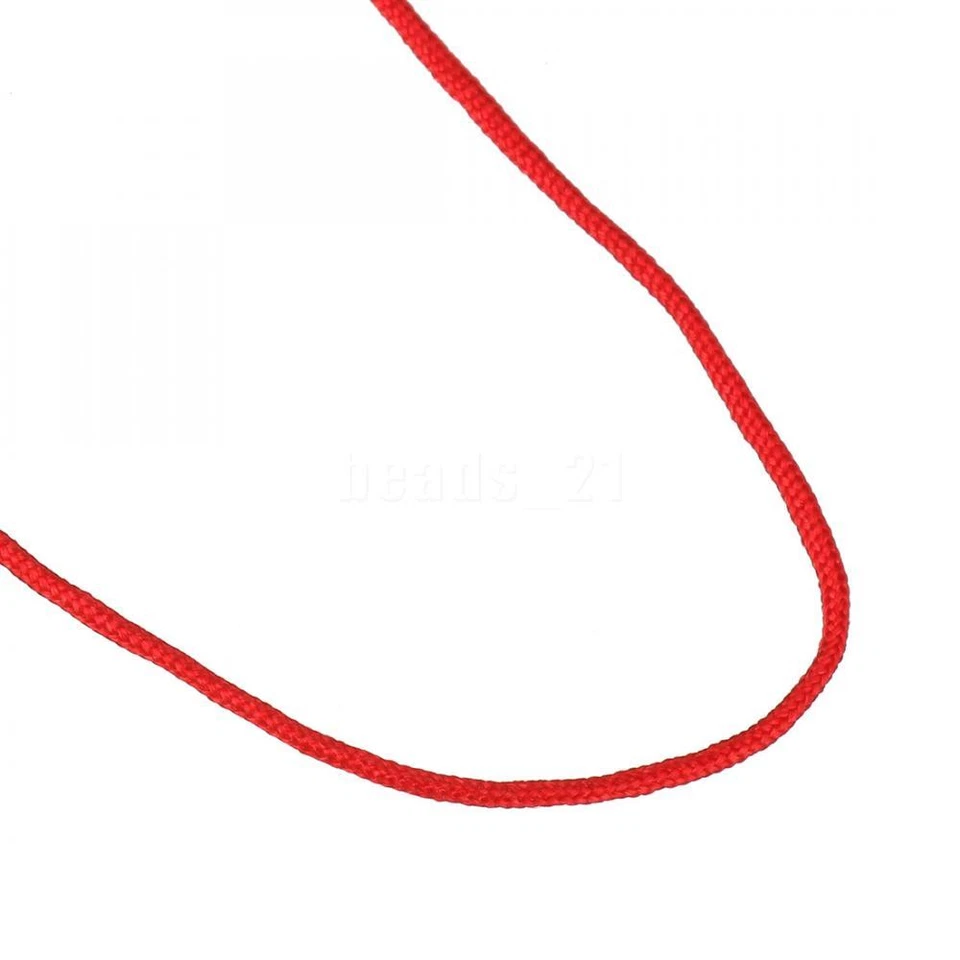 90m DIY Nylon Cord Thread Chinese Knot Macrame Beading Bracelet Braided 0.8mm - Image 4 of 4