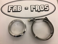Garrett V-band Flange And Clamp For Manifold Side Turbo Entry 304ss Vband Garrett V-band Flange And Clamp For Manifold Side Turbo Entry 304ss Vband