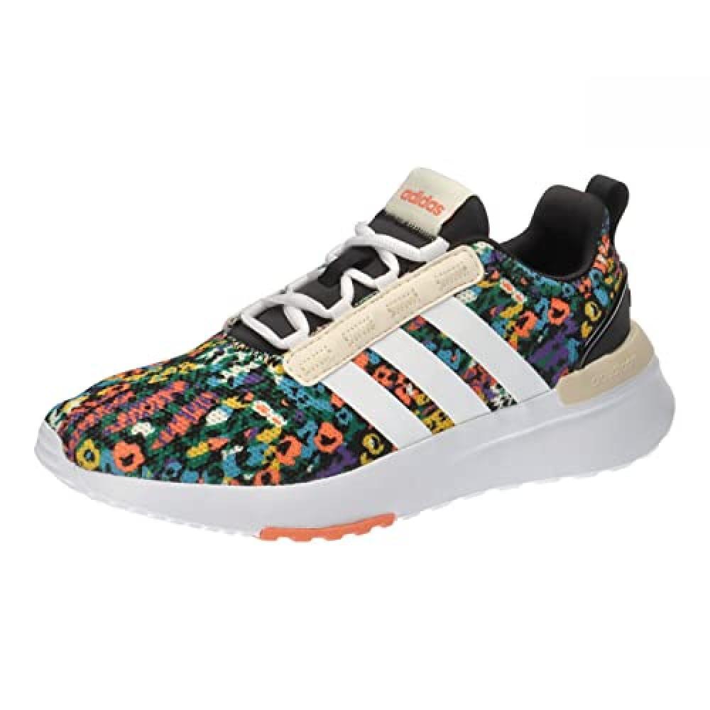 (TG. 30 EU) adidas Racer TR21 K, Sneaker, Core Black/Ftwr White/Ecru Tint, 30 EU