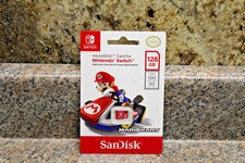 SANDISK MICROSDXC CARD FOR NINTENDO SWITCH 128GB  SPEED 100/90 (NEW)