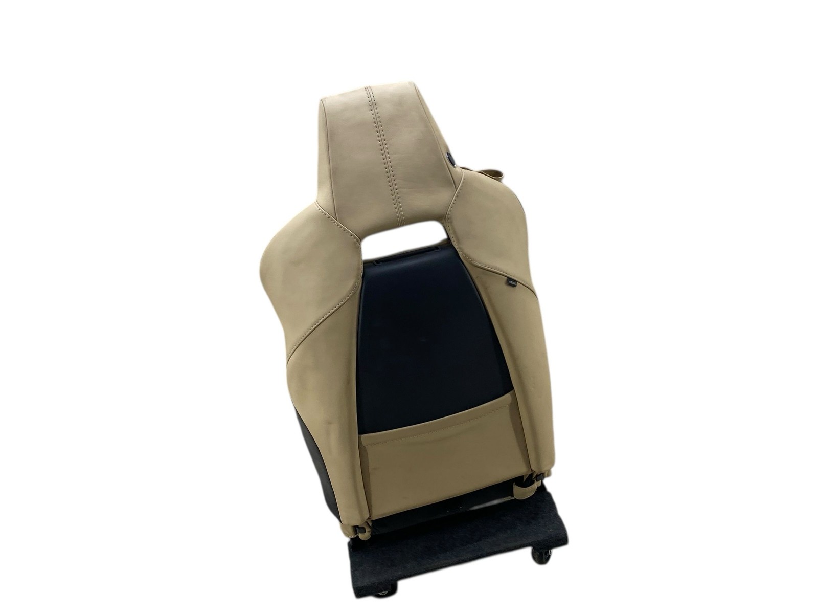 2009 Aston Martin Vantage Front Right Seat Cream Truffle Sandstone W/ Srs Bag