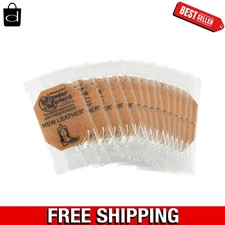 Long-Lasting New Leather Wafer Air Fresheners - 15 Individually Wrapped for Cars