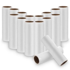 6.3 inch Wide Lint Roller Refills, Value Pack 16 Rolls Extra Sticky Lint Roll...