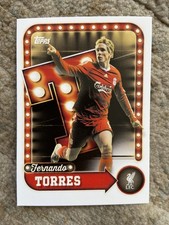 Topps 2025 Fernando Torres #26 Liverpool FC Soccer Trading Card