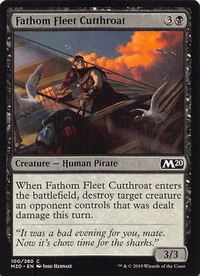 Fathom Fleet Cutthroat C Core Set 2020 100 NM