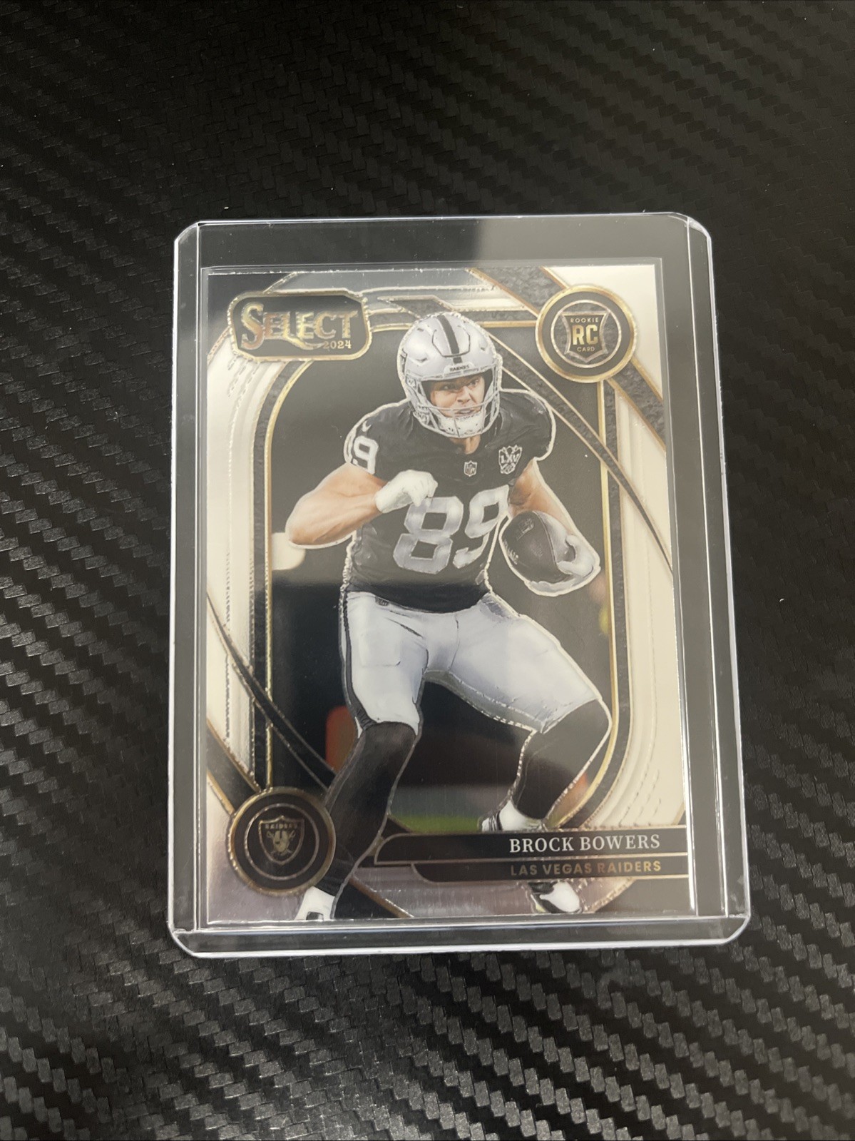 2024 Panini Select - Club Level Brock Bowers #222 (RC)