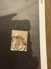 Luxembourg 1859-64 Sc#9 Stamp - 25c Brown - SV $275
