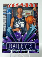 Carrete destacado Bowman Chrome Bailey's 2025-26 tienda Ace Bailey #HS-9 Utah Jazz