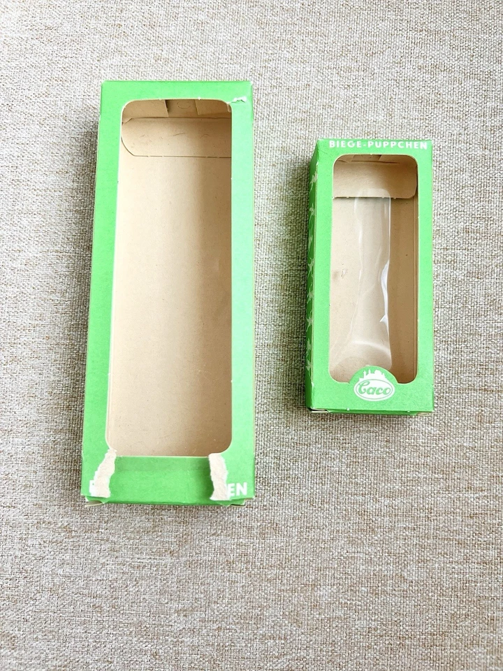 Lote de 2 Mini Muñecas Casa de Muñecas Caco Alemanas De Colección En Cajas Originales Muñecas R ¡Como Nuevas! (D Foto 4 de 4