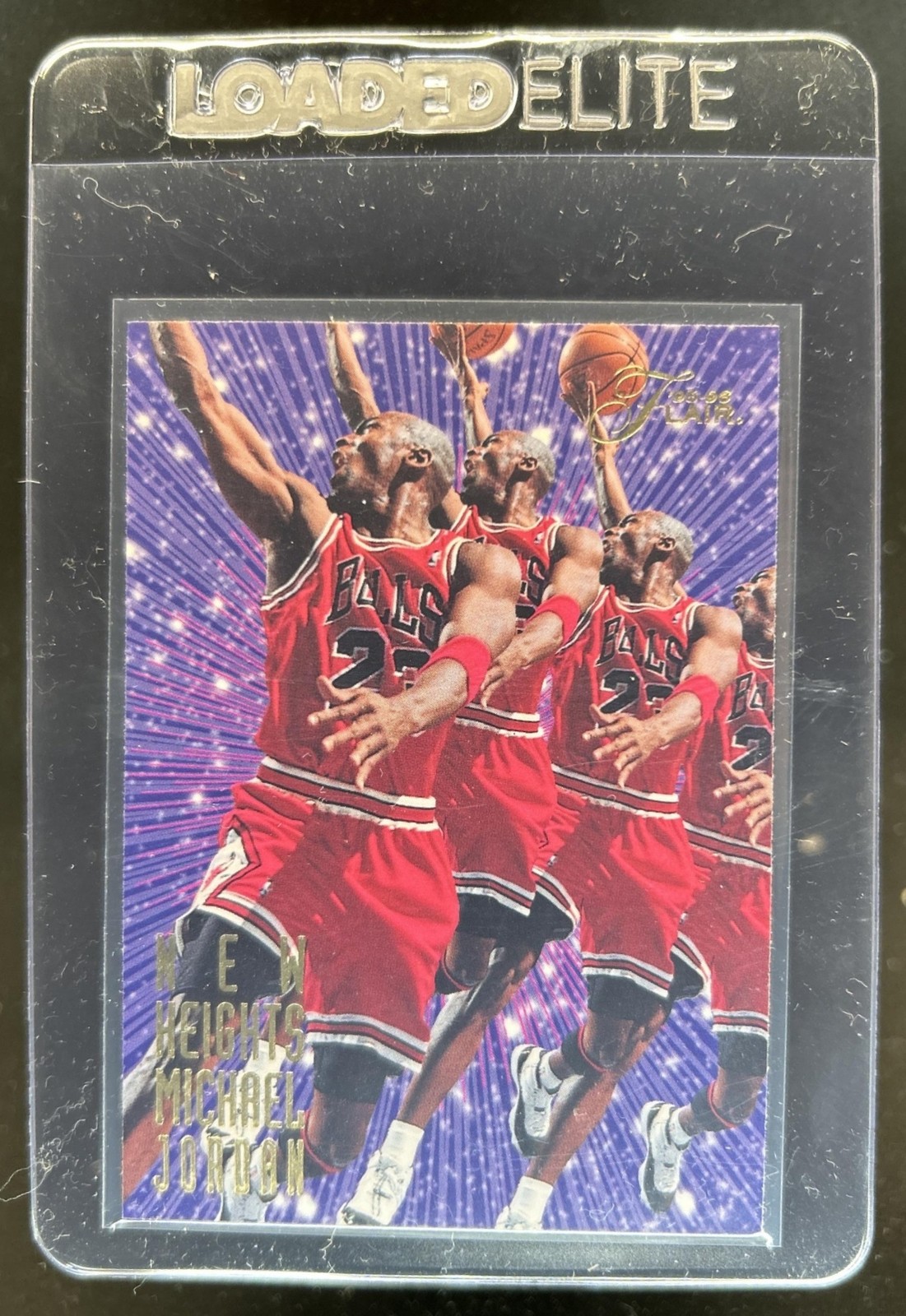 Michael Jordan 1995 Flair #4 New Heights Price Guide - Sports Card 