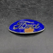 1933 Ford Grille Shell Ornament Emblem Ford Oval - Used Original Ford Part 1933 Ford Grille Shell Ornament Emblem Ford Oval - Used Original Ford Part