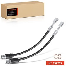 FRANKBERG 2x BREMSSCHLAUCH HINTEN passend für AUDI Q7 Q8 BENTLEY BENTAYGA VW TOU