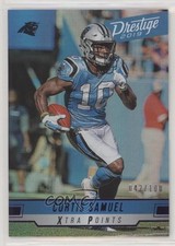 2019 Panini Prestige Xtra Points Purple 42/100 Curtis Samuel #171 7m3
